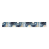 Hemelse Agaat | Abstracte Planeet Steen Lint (Voorkant)