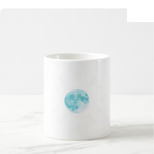 Hemelse Aquarel Mok - Teal & Violet