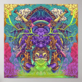 hemelse beestenheerschappij poster (Voorkant)