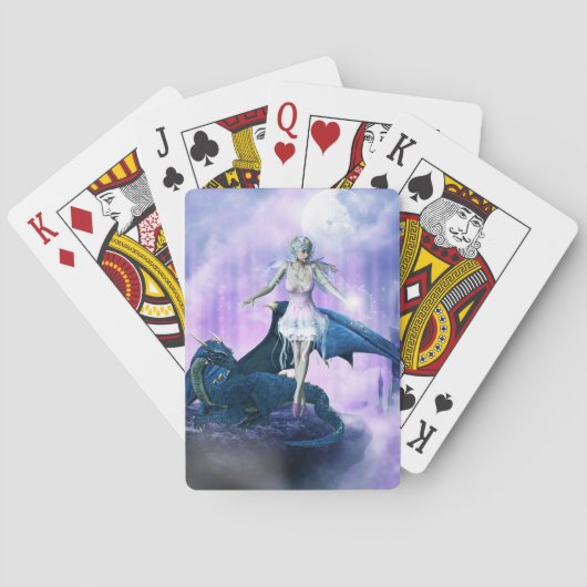 Hemelse bewaker pokerkaarten (Achterkant)