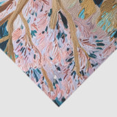 Hemelse bloemen mousseline papier (Detail)