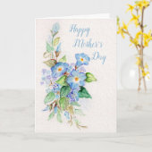 Hemelse Blues Kaart (Gele Bloem)