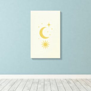 Hemelse Blush Canvas Afdruk