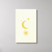 Hemelse Blush Canvas Afdruk (Voorkant)