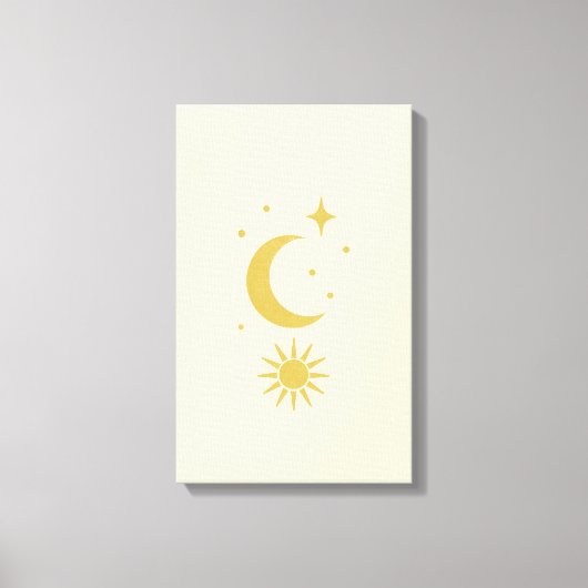 Hemelse Blush Canvas Afdruk (Voorkant)