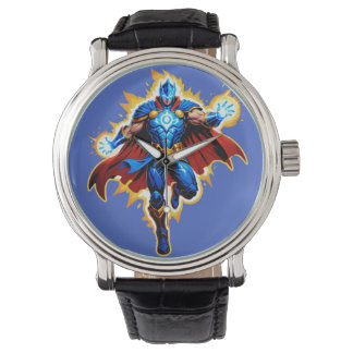 Hemelse Boogridder – Blauwe Energie-ascensie Horloge