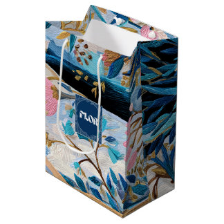 Hemelse Botanische Bloemist Cadeaubag Medium Cadeauzakje