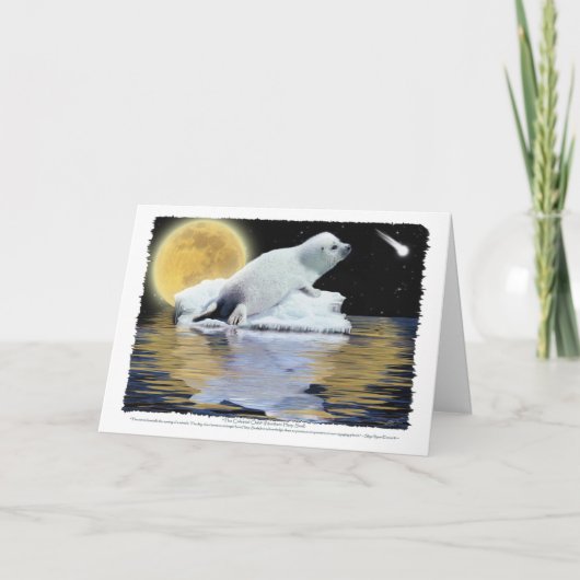 HEMELSE CHILD HARP SEAL KAARTEN (Voorkant)