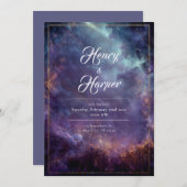 Hemelse Cloudscape Huwelijksuitnodiging Kaart (Voorkant / Achterkant)