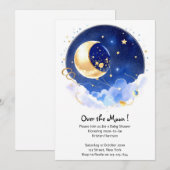 Hemelse Constellaties Jongen Baby shower Kaart (Voorkant / Achterkant)