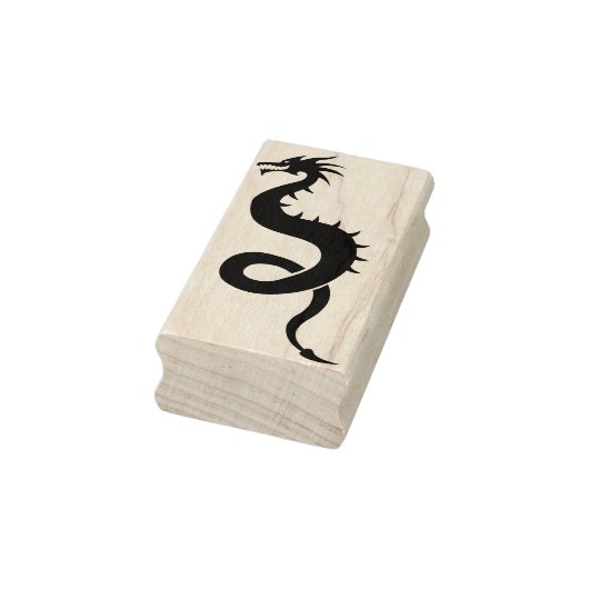 hemelse draken kunststempel 	rubberstempel (Stempel)