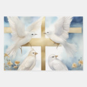 Hemelse Duiven en Kruisen Inpakpapier Vel (Voorkant 2)