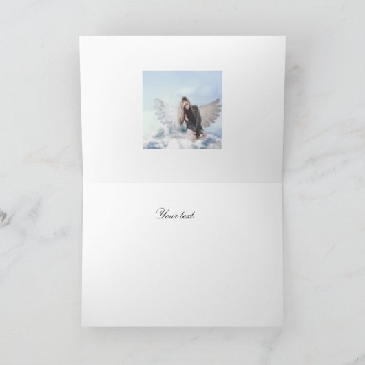 Hemelse Engel Kaart (Binnen)