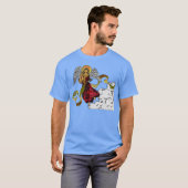 Hemelse Engel van het Licht T-shirt (Voorkant volledig)