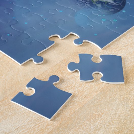 Hemelse Engel van Vrede Legpuzzel (Zijkant)