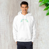 Hemelse engelenvleugels met sprankelende sterren hoodie