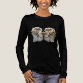 Hemelse Engelvleugel  Tri-Blend Shirt (Voorkant)