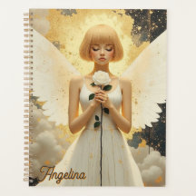 Hemelse Genade Mooie Engel en Roos Persoonlijk