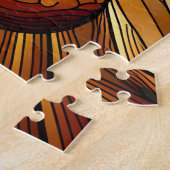 hemelse Glas in lood puzzel (Zijkant)