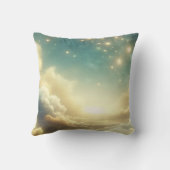 Hemelse gloeiende sterren Sterrenhemel Kussen (Achterkant)