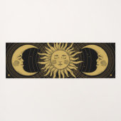 hemelse golden surya chandra namaskar yogamat (Achterkant (horizontaal))