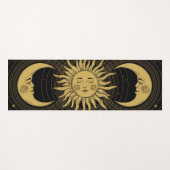  hemelse golden surya chandra namaskar yogamat (Voorkant (horizontaal))