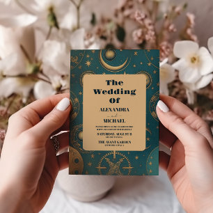 Hemelse Gouden Bruiloft Kaart