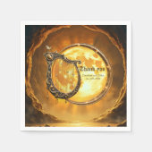 Hemelse Harp van de Gouden Maan. Servet (Voorkant)
