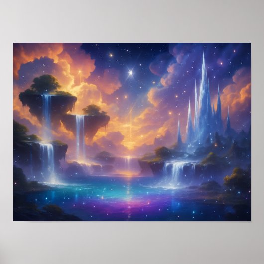 hemelse hemel poster (Voorkant)