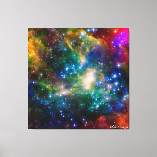 Hemelse Horizonten Fantasie Hemel Kunst Muurkunst Canvas Afdruk