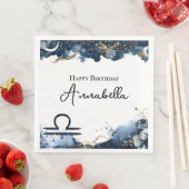 Hemelse Horoscoop Schorpioen Verjaardag Servet (Insitu)