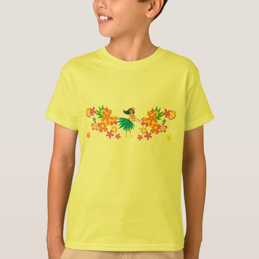 Hemelse Hula! Band Meisjes T-shirt (Voorkant)