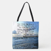 HEMELSE JEREMIA 29:11 ONTWERP VAN DE SCHRIFT DRAAGTAS (Voorkant)