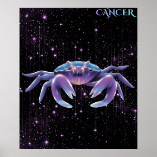 Hemelse Kanker – Astrologie Kunst Poster