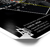 Hemelse Kerk van de Kosmos Perfect Poster (Hoek)