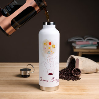Hemelse Kosmische Hand Geïsoleerde Tumbler - Minim Waterfles