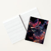 Hemelse Kosmische Lotusbloei Notitieboek (Binnen)