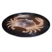 Hemelse krab kunst die kanker Zodiac Nadelen verte Snijplank (Hoek)