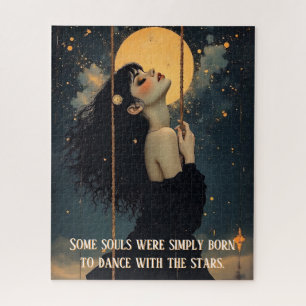 Hemelse Kunst   Gotische Vrouw   Spirituele Quote Legpuzzel
