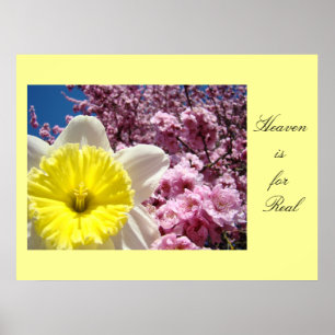 Hemelse kunstprints Lente Bloemen Poster