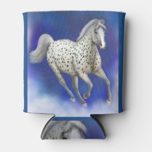 Hemelse luipaard Appaloosa Paard Koelbox Blikjeskoeler (Voorkant)