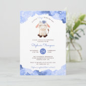 Hemelse Maagd Astrologie Teken Baby shower Kaart (Staand voorkant)