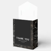 Hemelse Maan Sterren Mystieke bruiloft Dank U Bedankdoosjes (Geopend)