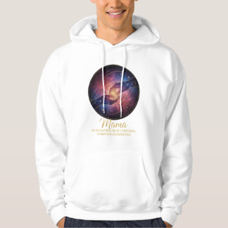Hemelse Mama Handen Melkweg Heelal Hoodie