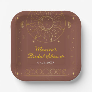 Hemelse Midsummer Night's Dream Bruiloftsontbijt Papieren Bordje