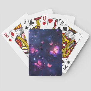 Hemelse Nacht Vlinder Tuin Pokerkaarten