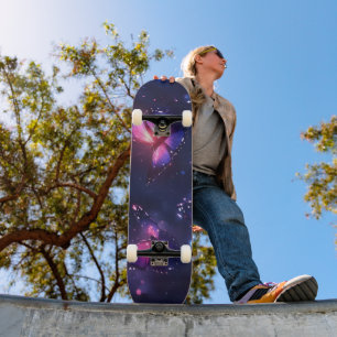 Hemelse Nacht Vlinder Tuin Skateboard