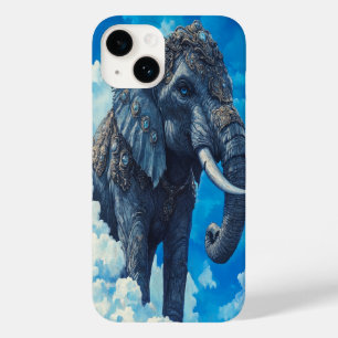 🐘 Hemelse Olifant Case-Mate iPhone 14 Hoesje