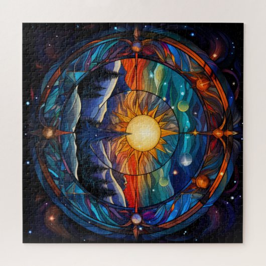 Hemelse Ontsnappingspuzzel Legpuzzel (Horizontaal)