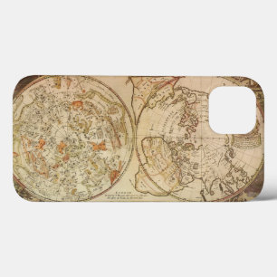 hemelse planisfeer kaart door Joseph Moxon iPhone 13 Hoesje